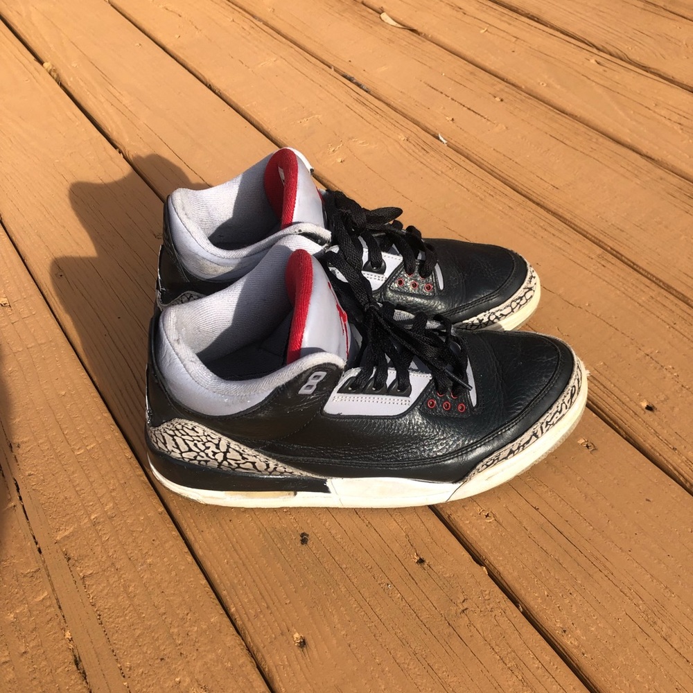 2011 Jordan 3 in the “Black Cement” Colorway
